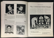 Load image into Gallery viewer, 1939 Boston Garden Arena Sports News NHL Hockey Program Bruins vs Canadiens