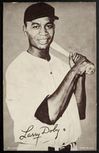 Load image into Gallery viewer, Larry Doby Autographed Exhibit Card Signed Index Card Negro League Baseball MLB