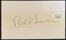 Load image into Gallery viewer, Red Horner Autographed Toronto Maple Leafs NHL Hockey Index Card Signed JSA VTG