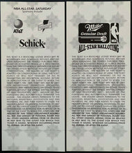 Load image into Gallery viewer, 1994 NBA All Star Game Program + Tickets + All Star Saturday + All Star Game