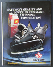 Load image into Gallery viewer, 1982 Northlands Coliseum NHL Program Oilers vs Bruins - Gretzky 92 Goal Season