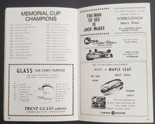 Load image into Gallery viewer, 1973-74 OHA Peterborough Program Petes vs Kitchener Rangers Hockey Vintage