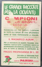Load image into Gallery viewer, 1967/68 Rocky Marciano 481 Panini Champions Of Sport Trading Card Italian Boxing