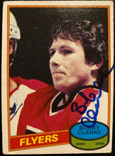 Load image into Gallery viewer, 1980 Bobby Clarke Signed O-Pee-Chee Hockey Card Autographed Flyers NHL JSA COA