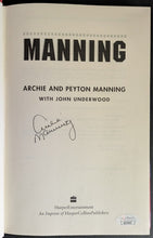 Load image into Gallery viewer, Archie Manning Autographed Signed Manning Autobiography Book NFL Football