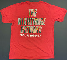 Load image into Gallery viewer, 1986/87 Alice Cooper The Nightmare Returns Vtg Original Concert Band T-Shirt XL