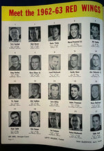 Load image into Gallery viewer, 1963 Stanley Cup Finals NHL Hockey Program Game 4 Leafs vs Detroit Red Wings