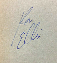 Load image into Gallery viewer, Vintage 1960's NHL Hockey Autographed Album Page Greats Ron Ellis + Glenn Hall