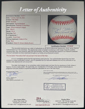Load image into Gallery viewer, Mel Allen Autographed Official Rawling Baseball MLB Signed CBS New York Yankees