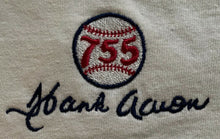 Load image into Gallery viewer, Hank Aaron 755 Home Run Commemorative Baseball Jersey XL Braves HOF VTG MLB