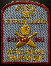 Load image into Gallery viewer, 1960 Petersen Classic Bowling Championship Patch Original Vintage Chicago
