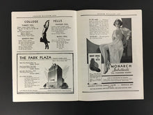 Load image into Gallery viewer, 1936 University Of Toronto Football Magazine Varsity Stadium vs McGill Canada