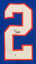 Load image into Gallery viewer, Zack Moss Autographed Signed Buffalo Bills NFL Football Jersey Beckett COA