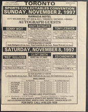 Load image into Gallery viewer, 1944 Chicago Blackhawks Program Autographed Signed Clint Smith JSA NHL Hockey