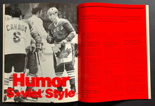 Load image into Gallery viewer, 1975 Game Of The Century Hockey Program Montreal Canadiens V Russian Red Army
