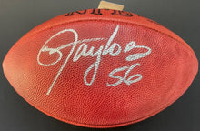 Load image into Gallery viewer, Lawrence Taylor New York Giants Autographed Wilson Football Fanatics HOF NFL