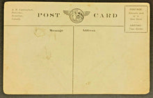 Load image into Gallery viewer, 1906 Canadian Champion Hamilton Tigers Team Photo Postcard Predates Grey Cup CFL