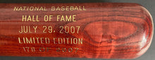 Load image into Gallery viewer, 2007 Hall of Fame Induction Bat Ripken Gwynn Ltd Ed 178/2007 MLB Baseball HOF