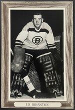 Load image into Gallery viewer, 1964-67 BEEHIVE Group 3 Syrup NHL Hockey Photo Ed Johnston Boston Bruins