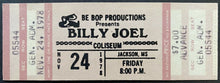 Load image into Gallery viewer, 1974 Vintage Unused Billy Joel Concert Ticket Jaskon Mississippi Coliseum
