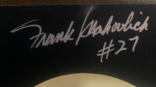 Load image into Gallery viewer, Toronto Maple Leafs Wooden Plaque Autographed Signed Frank Mahovlich NHL JSA VTG