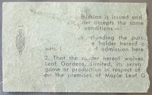 Load image into Gallery viewer, 1957 Elvis Presley Toronto MLG Concert Ticket Stub POP 1 PSA 2 Extremely Rare