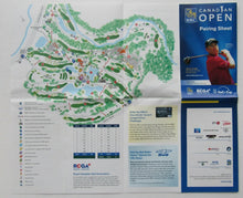 Load image into Gallery viewer, 2008 Canadian Open Golf Program Pairing Booklet + Round 4 Daily Sheet Glen Abbey