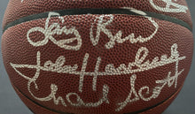 Load image into Gallery viewer, Boston Celtics Greats Autographed NBA Basketball Signed x6 Russell Bird Fanatics