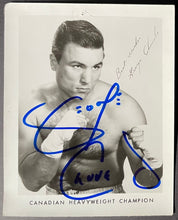 Load image into Gallery viewer, 1966 Muhammad Ali + Chuvalo Maple Leaf Gardens Fight Lot PSA Ticket + Photo +