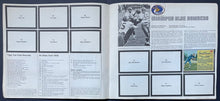 Load image into Gallery viewer, 1962 Post Cereal CFL Football Card Album With 32 Cards + 9 Team Decals Vintage