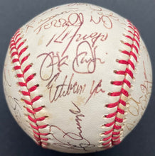 Load image into Gallery viewer, 1998 Tampa Bay Devil Rays Inaugural Team Autographed x33 Baseball MLB Signed JSA