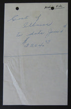 Load image into Gallery viewer, 1963 2 Memos From NHL Toronto Maple Leafs Frank Mahovlich File Report Hockey