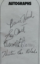 Load image into Gallery viewer, 1982 NHL Hockey Hall of Fame Signed Induction Program Autographed + HOF Coin JSA