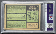 Load image into Gallery viewer, 1971 O-Pee-Chee #133 Marcel Dionne Rookie Card Detroit Red Wings PSA EX-MT 6