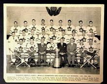 Load image into Gallery viewer, 1947- 49 Toronto Maple Leafs Stanley Cup Champions Team Photo NHL Picture