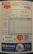 Load image into Gallery viewer, 1978 MiLB AAA Baseball Scorecard Foldout Syracuse Chiefs Toronto Blue Jays