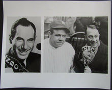 Load image into Gallery viewer, 1986 NBC Publicity Photo Commemorating 1st TV Play Princeton-Columbia Babe Ruth