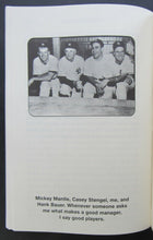 Load image into Gallery viewer, Ten Rings Book by Yankees MLB HOF Yogi Berra + Dave Kaplan Large Print Baseball