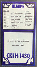 Load image into Gallery viewer, 1971 CKFH Radio Survey Record Chart Toronto Daddy Dewdrop 3 Dog Night May 3rd