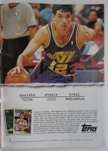Load image into Gallery viewer, 1996 Alamodome NBA All Star Weekend Program - Commemorative NBA Card Sheets