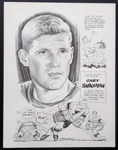 Load image into Gallery viewer, 1969 Full Set of 30 St. Louis Blues Promotional Prints Falstaff Beer NHL VTG