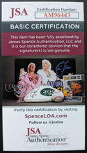 Load image into Gallery viewer, Bob Feller Signed Hall Of Fame Plaque Autographed Postcard Indians MLB HOF JSA