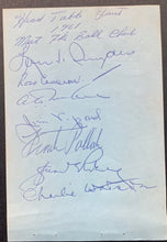 Load image into Gallery viewer, 1961 Toronto Maple Leaf Baseball Team Signed Album Pages Chuck Tanner Jim Vipond