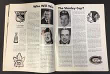Load image into Gallery viewer, 1967 NHL Playoff Program Game 3 New York Rangers v Montreal Canadiens Vtg Hockey