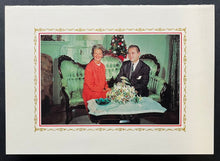 Load image into Gallery viewer, 1967 Alabama Governor George Wallace Christmas Card + Executive Mansion Envelope