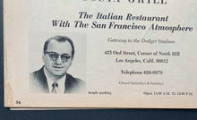 Load image into Gallery viewer, 1965 Los Angeles Dodgers Souvenir Yearbook MLB Baseball Year Book Koufax