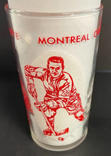 Load image into Gallery viewer, 1960-61 Phil Goyette York Peanut Butter Glass NHL Montreal Canadiens VTG