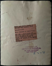 Load image into Gallery viewer, 1927 Type 1 International News Press Photo Hollywood Film Maker D.W. Griffith