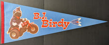 Load image into Gallery viewer, Toronto Blue Jays Original Mascot B.J. Birdy Felt Banner 29.5" Full Size Pennant