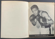 Load image into Gallery viewer, 1960 Floyd Patterson Pictorial Album Heavyweight Championship Fight Promo VTG